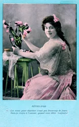 Francia képeslap, 1900