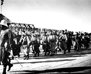 Francia csapatok, Tientsin, Kína, 1900