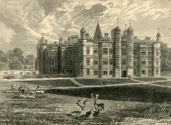 A Burghley-ház előtt, 1898.