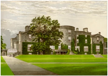 Galloway House, Wigtownshire, Skócia, Galloway gróf otthona, 1880