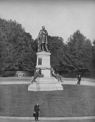 Garfield-szobor, Washington, D.C., 1897.