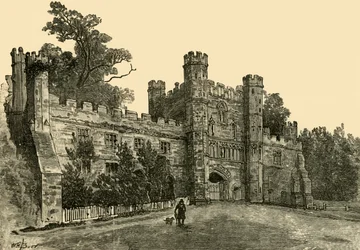 A Battle Abbey kapuja, 1898.