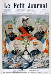 Davout tábornok és a Becsületrend Tanácsának tagjai, 1901