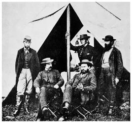 McClellans tábornok főhadiszállása, Antietam, Maryland, amerikai polgárháború, 1861-1862 1955