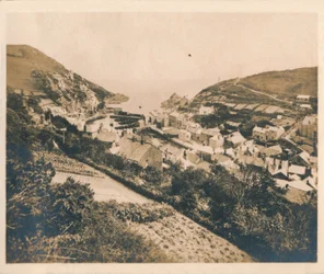 Polperro általános képe, 1927