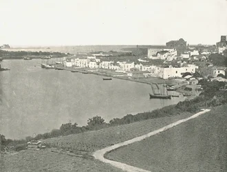 Általános nézet, Brindisi, Olaszország, 1895.