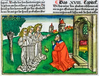 1Móz 18:2: Ábrahám és a három angyal