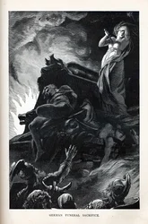 Német temetési áldozat, 1882