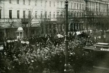 Német foglyok Varsóban, 1919.