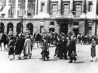 Német csapatok a megszállt Párizsban, 1940. június