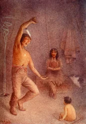 Glooskap minden mágikus erőforrását a segítségére hozta, 1914.