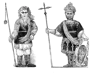 Gog és Magog, Guildhall, London, 1902