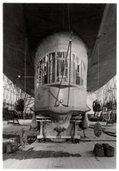 Egy Zeppelin léghajó gondolája, Bodeni-tó, Németország, c1909-1933 1933