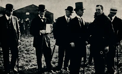 Grahame White és Mr. Churchill, 1910, 1945.