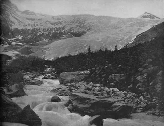 Great Glacier, Selkirk Mountains, Kanada, 1897.