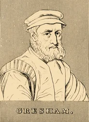 Gresham, 1519-1579, 1830.