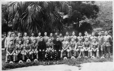 Csoportportré a C társaságról, 2. zászlóalj, a királyok ezred, Irak, 1926