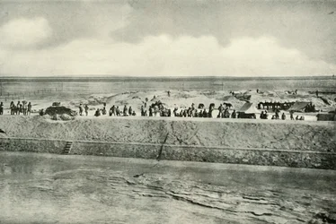 A Szuezi-csatorna partjának őrzése, 1919.