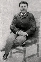 Guy de Maupassant francia író, 1890