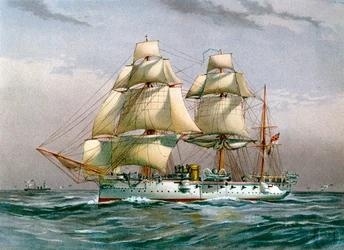 HMS Calliope, Királyi Haditengerészet 3. osztályú cirkáló, c1890-c1893