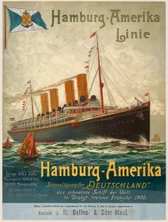 Hamburg-Amerika vonal. Németország, Hamburg, 1899