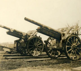 Nehéztüzérség, c1914-c1918