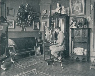 Henri Gervex műtermében, 1897