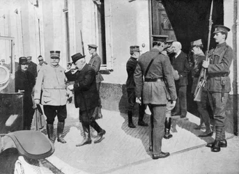 Herbert Asquith a fronton, első világháború, 1914-1916, c1920