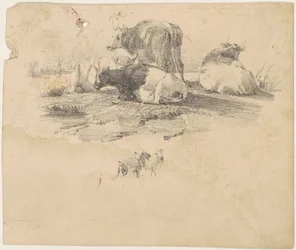 Szarvasmarha-csorda, 19. század.