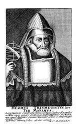 Hermész, az egyiptomi alkimista, 17. század