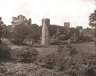 Herstmonceux kastély, East Sussex, 1894.