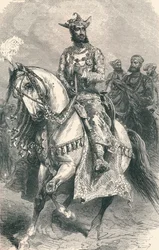 Őfelsége, Gwalior maharadzsa, 1896.