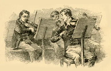 Ügyes játéka felkeltette a vezető figyelmét, 1907.