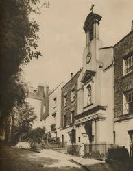 Holly Place, Csendes mellékút a Hampstead Hill oldalán, 1935.