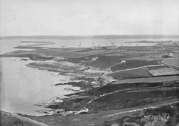 Holyhead – A hullámtörő, 1895