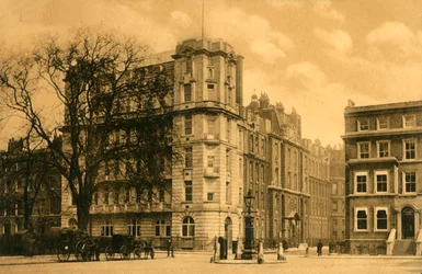 Homeopátiás Kórház, Queen Square, 1910.