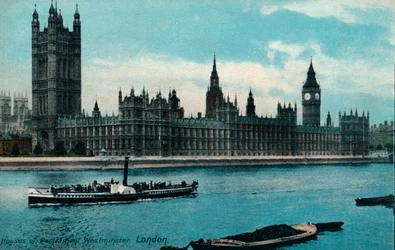 Houses of Westminster, London, 1907, 1900-1930