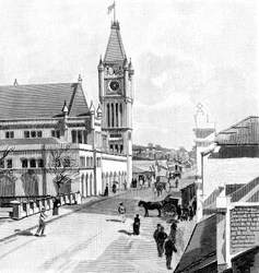 Howick Street, Perth, Ausztrália, 1886