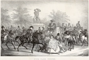 "Hyde Park Corner", 1825.