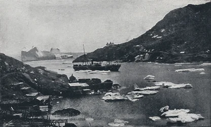 Jéghegyek St. Johns Harbourban, 1924