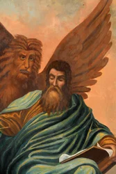 Ikon az Aghiou Pavlou kolostorban az Athos-hegyen, Saint Mark Grece