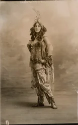 Ida Rubinstein, orosz balerina, 1910
