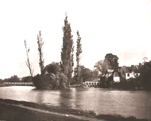 Iffley malom, Oxfordshire, 1894.