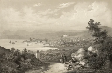 Az illusztráció a Norvégia könyvből készült, amelyet Rajzokban készített Asbjørnsen, P.Chr. és kiadta Chr. Tønsberg (1848)