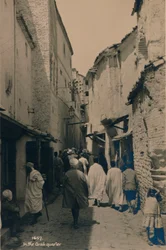 Az Arab negyedben, Kairóban, Egyiptomban, 1936