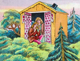 A fák tetején, c1905.