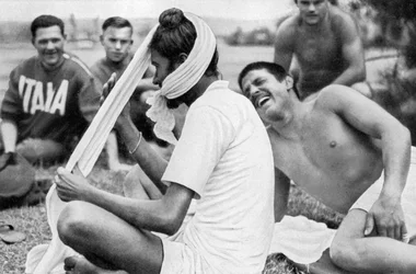 Indiai szikh sportoló, berlini olimpia, 1936