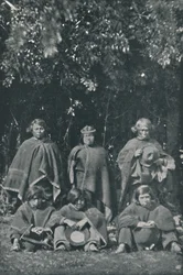 Indiánok Chiloe szigetéről, 1916