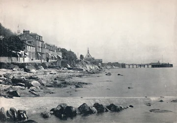 Innellan – A Rocky Beach és a Steamboat Pier bemutatása, 1895