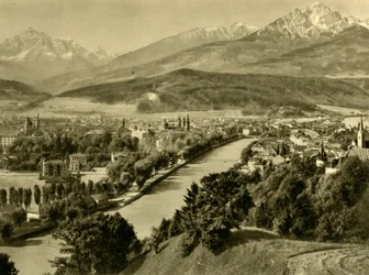 Innsbruck, Tirol, Ausztria, 1935.